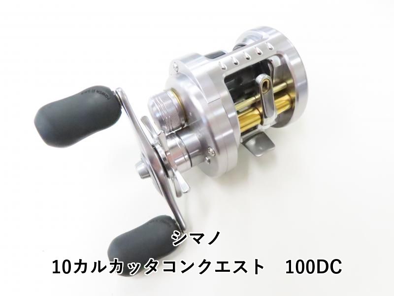 10カルカッタコンクエスト 100 DC 中古品】 シマノ 10カルカッタ 10カルカッタコンクエスト 100 DC 中古品】 シマノ 10カルカッタ