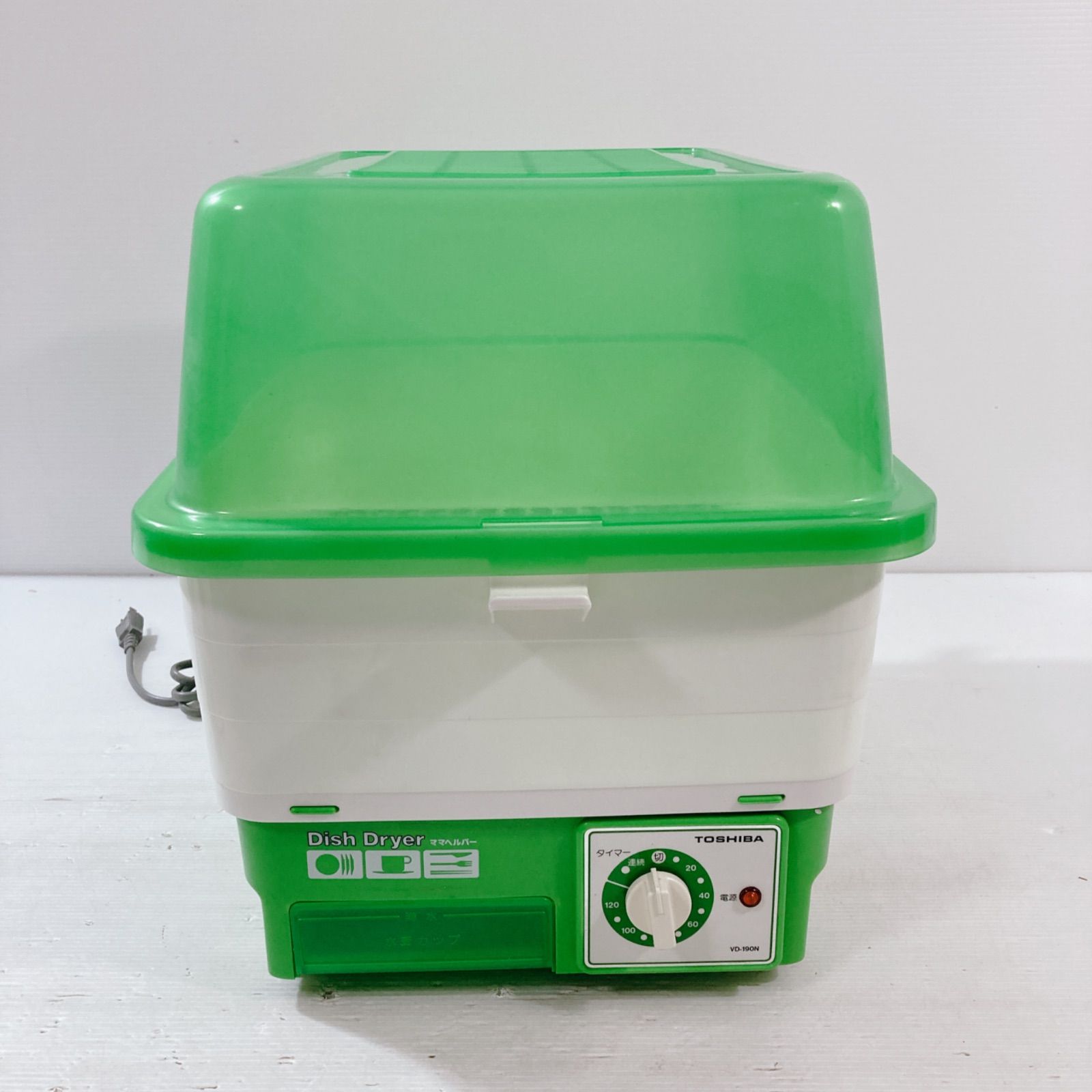 昭和レトロ TOSHIBA 東芝 食器乾燥機 VD-190N Dish Dryer ママヘルパー