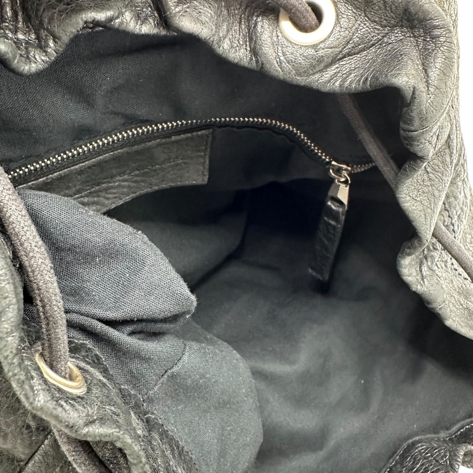 BALENCIAGA ラムレザーバックパック BALENCIAGA(バレンシアガ) W pocket lamb leather backpack W