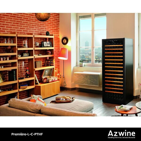 赤色 納期は都度お知らせします ユーロカーブ プルミエシリーズ Premiere S C PTHF 黒 赤 ガラスドア 74本収容