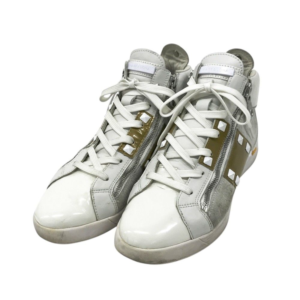 MARK-LONA マークアンドロナ MLBK-ZK28 ハイカット ゴルフシューズ ホワイト系 25CM 240101540869 ゴルフウェア メンズ ストスト