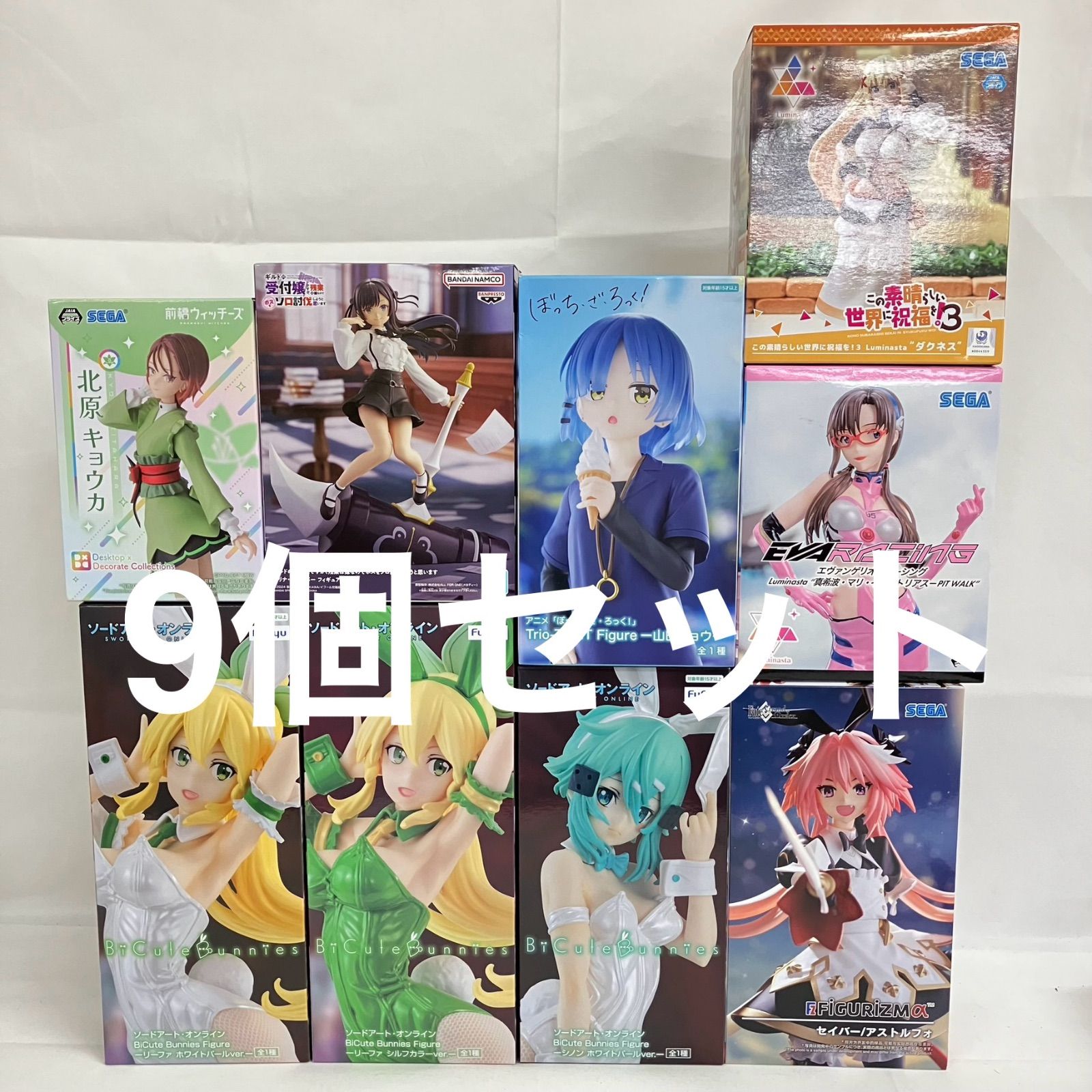 未開封 美少女 フィギュア まとめ 9個セット SFK199 c107 【公式通販】