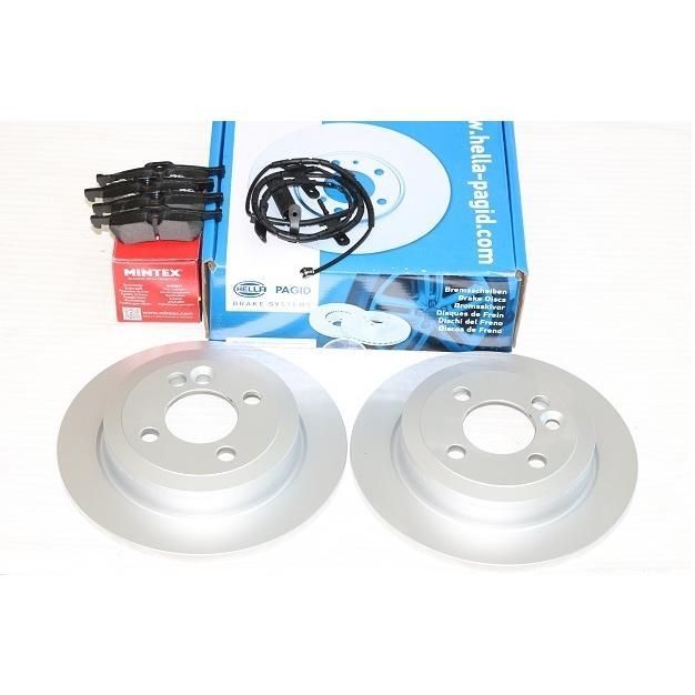 新品 BMW MINI リアパッド リアローターセット センサー R50/52/53 34216762871/34216774987/34356771448 純正OEM