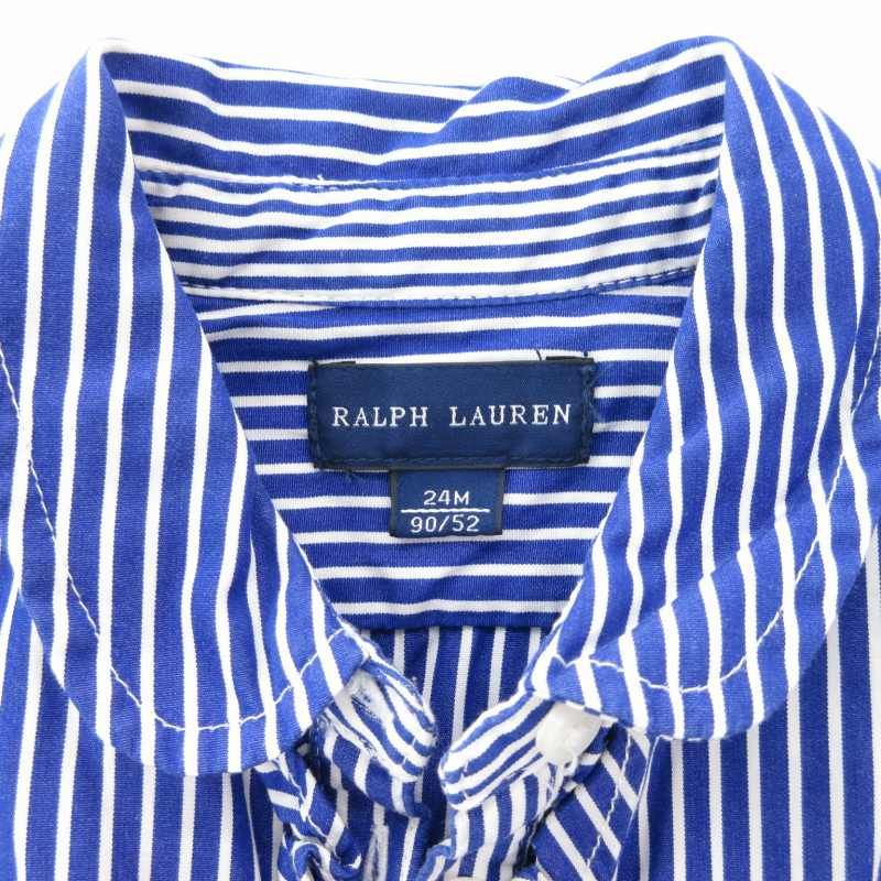 ラルフローレン カラーポニー ロングワンピース ベルト付き タグ付き