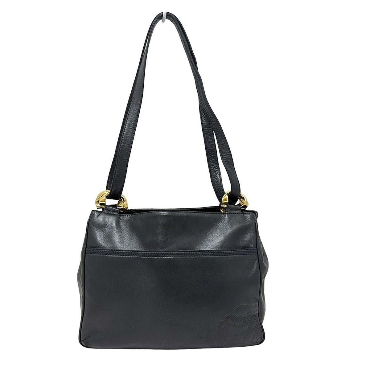 LOEWE(ロエベ) ショルダーバッグ アマソナ 黒 レザー 節約