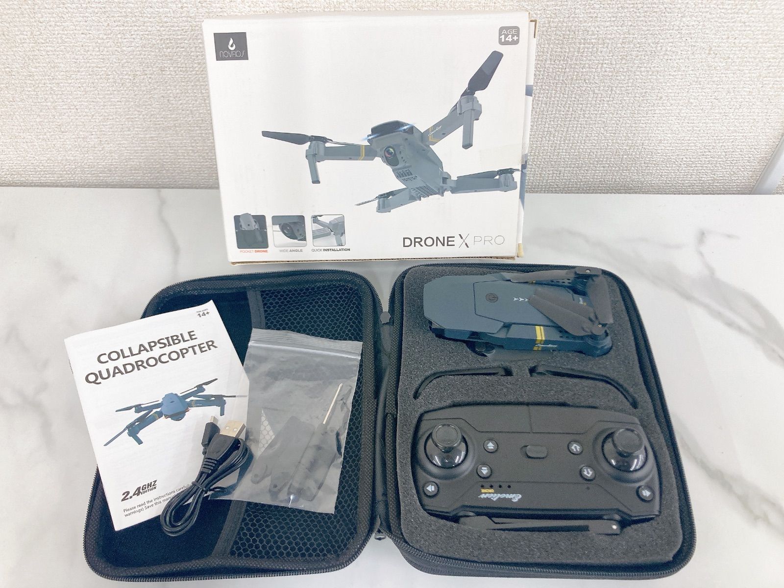 ！ドローンカメラ付き Drone【通電未確認】【電化製品】