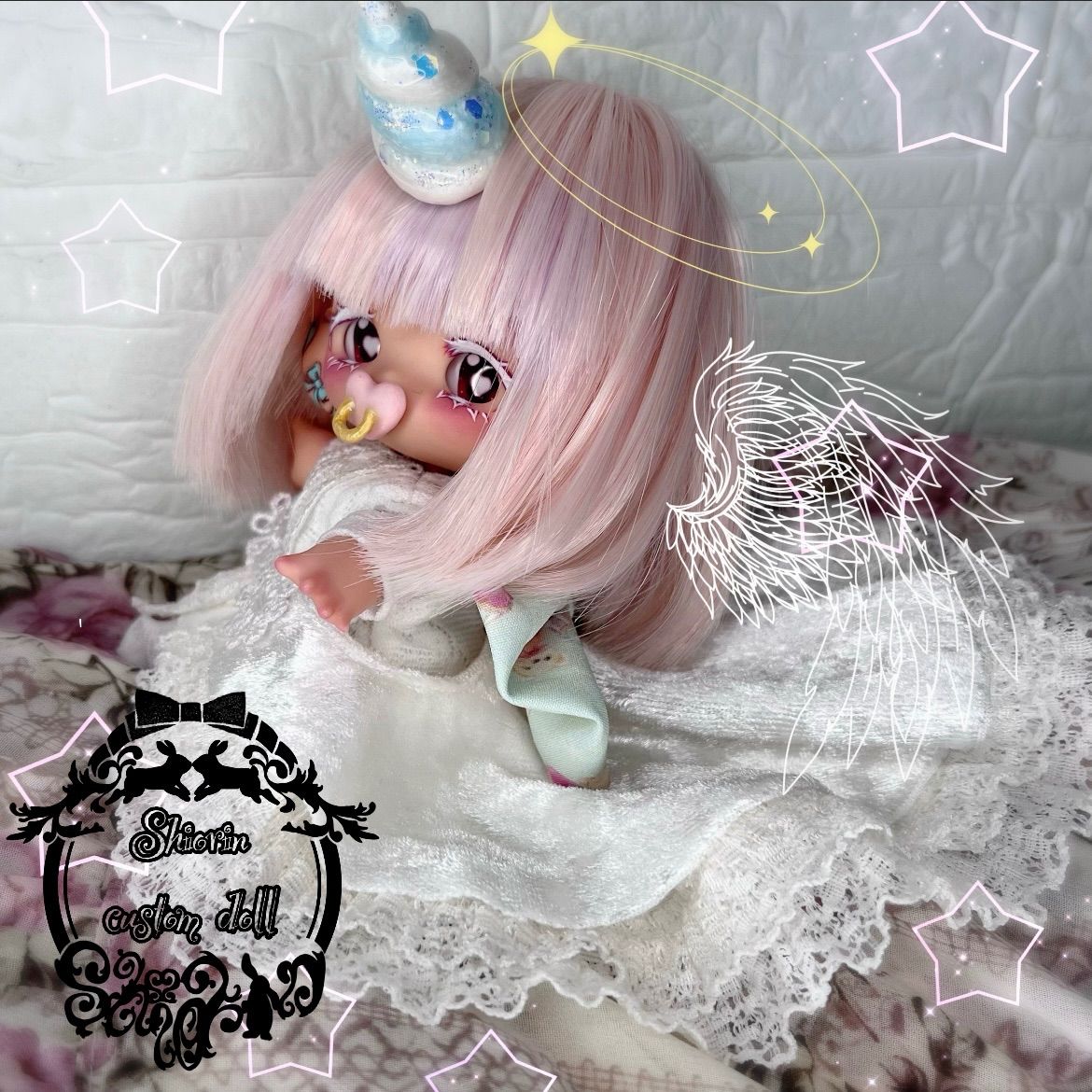 dayuanbao landoudou qbaby風 bjd カスタムドール （Dayuanbao