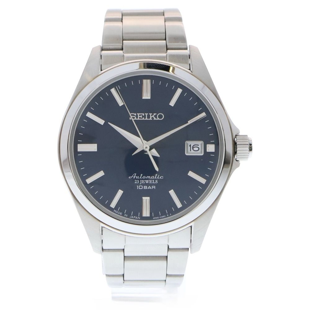 SEIKO (Seiko) Mechanical Dress Line Automatic Metal Band Analog Watch Silver SZSB013