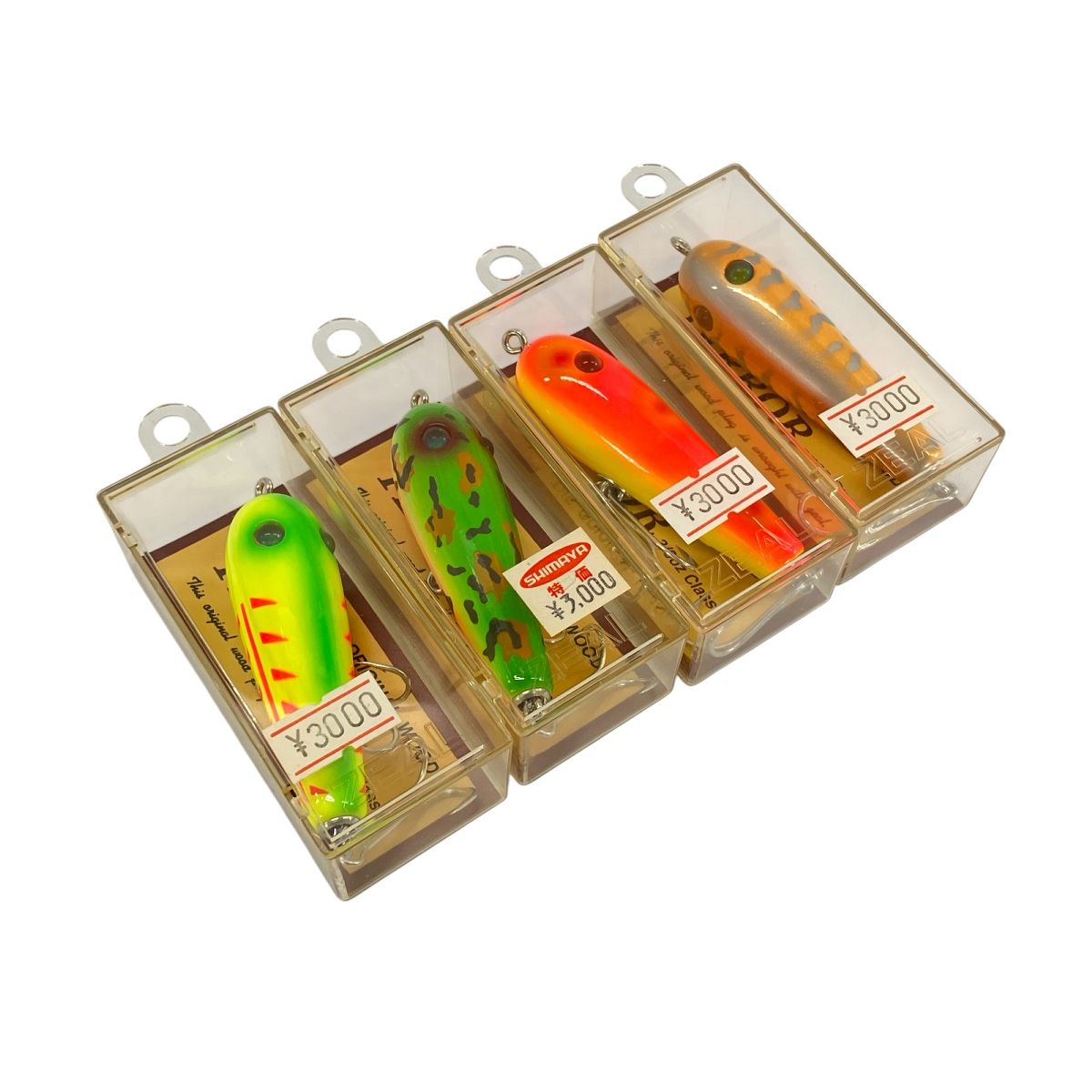 ズイール ZEAL TERROR テラー 2001 3|8oz 4個セット ルアー 釣具 W9960467
