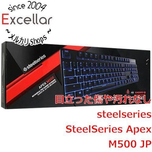 bn:14] SteelSeries メカニカルキーボード Apex M500 JP ブラック 美品