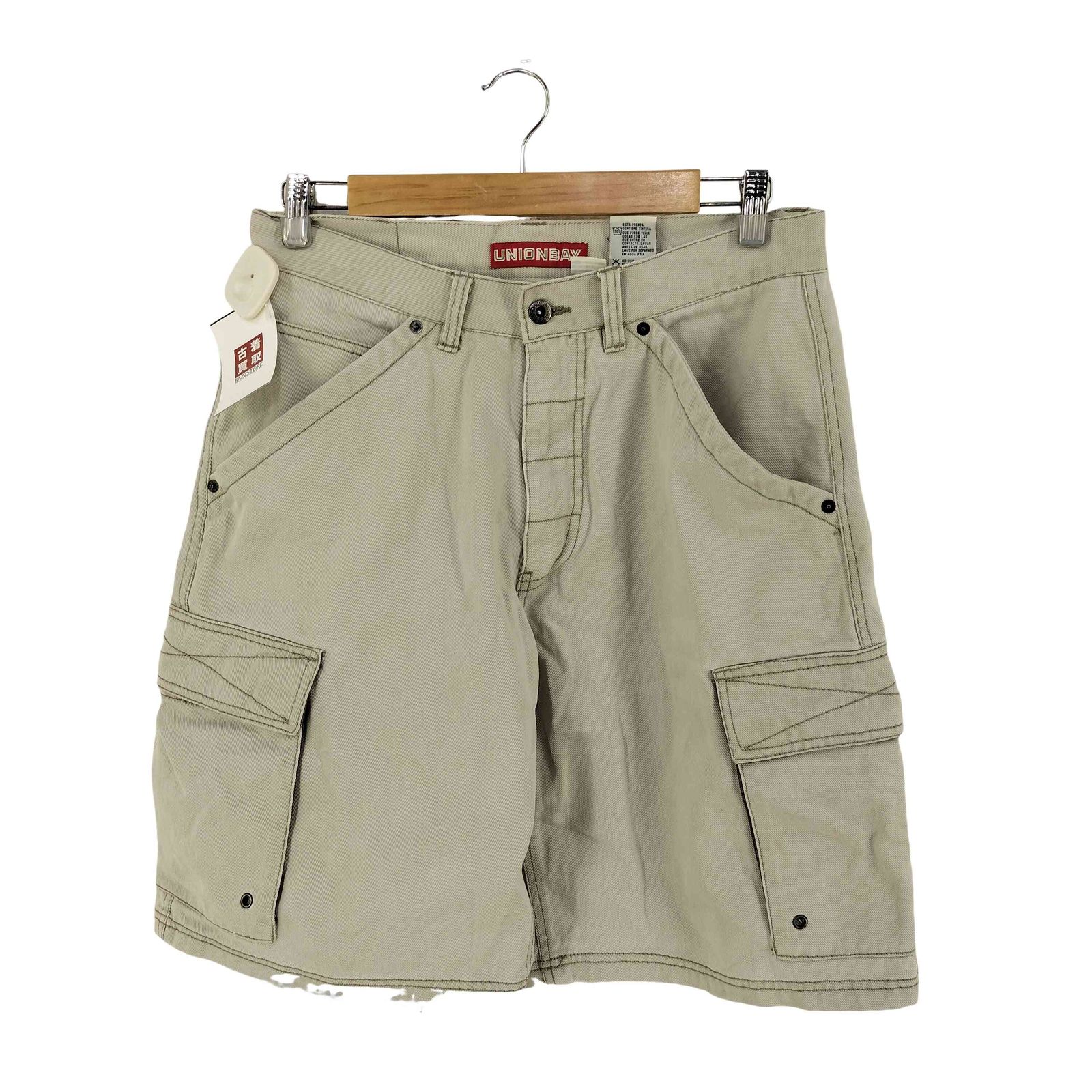 UNIONBAY   メンズ　カーゴ　ハーフパンツ　90s  size34 UNIONBAY ショートカーゴパンツ W33☆古着 ユニオンベイ ショート