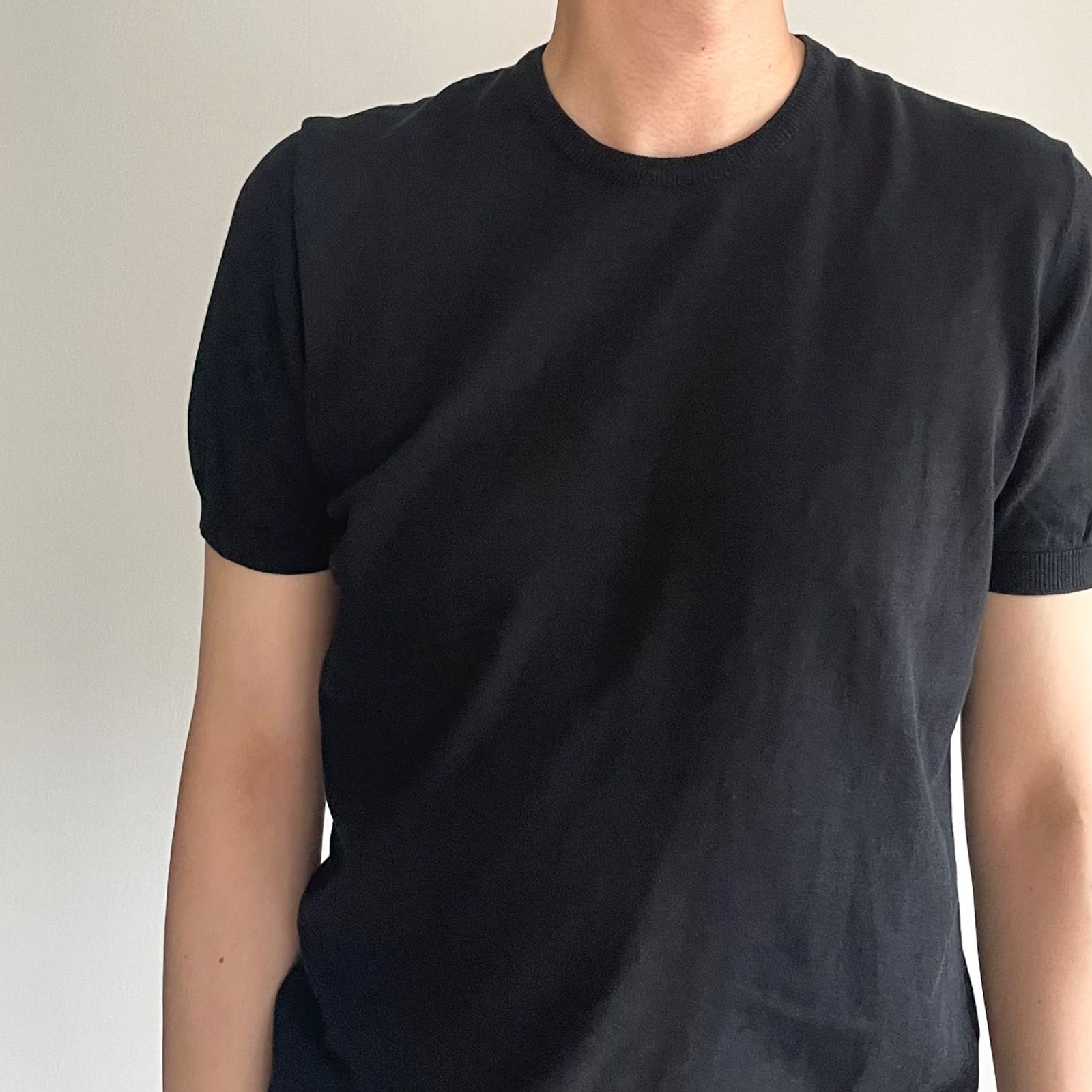 ROBERTO COLLINA / コットン ハイゲージ ショートスリーブ