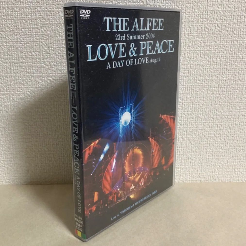 一部予約！】 2004 ALFEE 【新品未開封】THE LOVE＆PEACE セット DVD