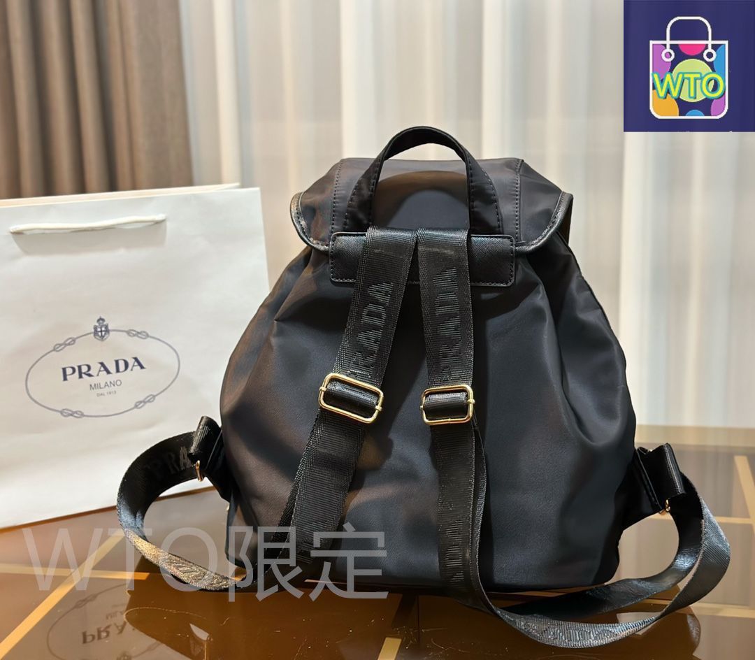 超美品 プラダ PRADA バックパック リュック ショルダーバッグ