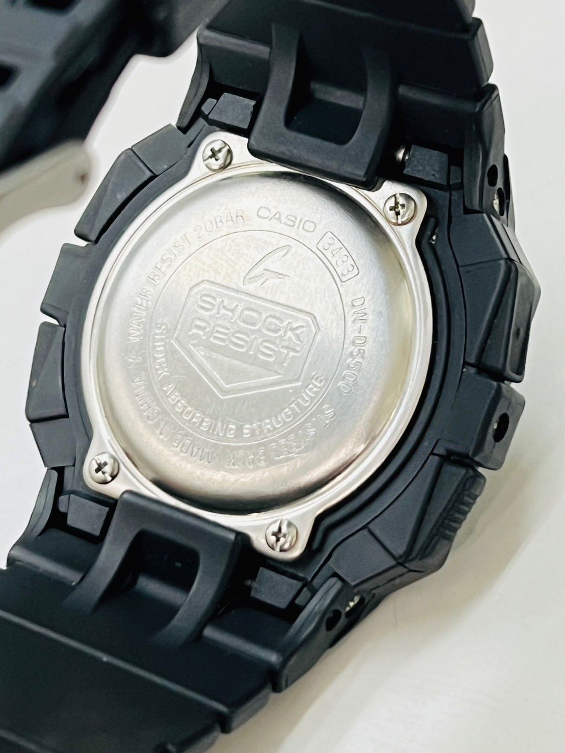 G-SHOCK タフネス ベーシック マットブラック DW-D5500-1BJF - メルカリ