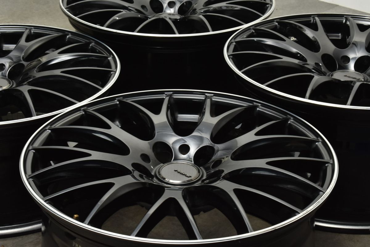 【大放出セール開催中！】 人気ホイール RAYS HOMURA 2x9 18in 8J 9J 45 PCD114.3 4本SET レクサスIS HS クラウン カムリ マークX オデッセイ ティアナ MAZDA3 衝撃価格！