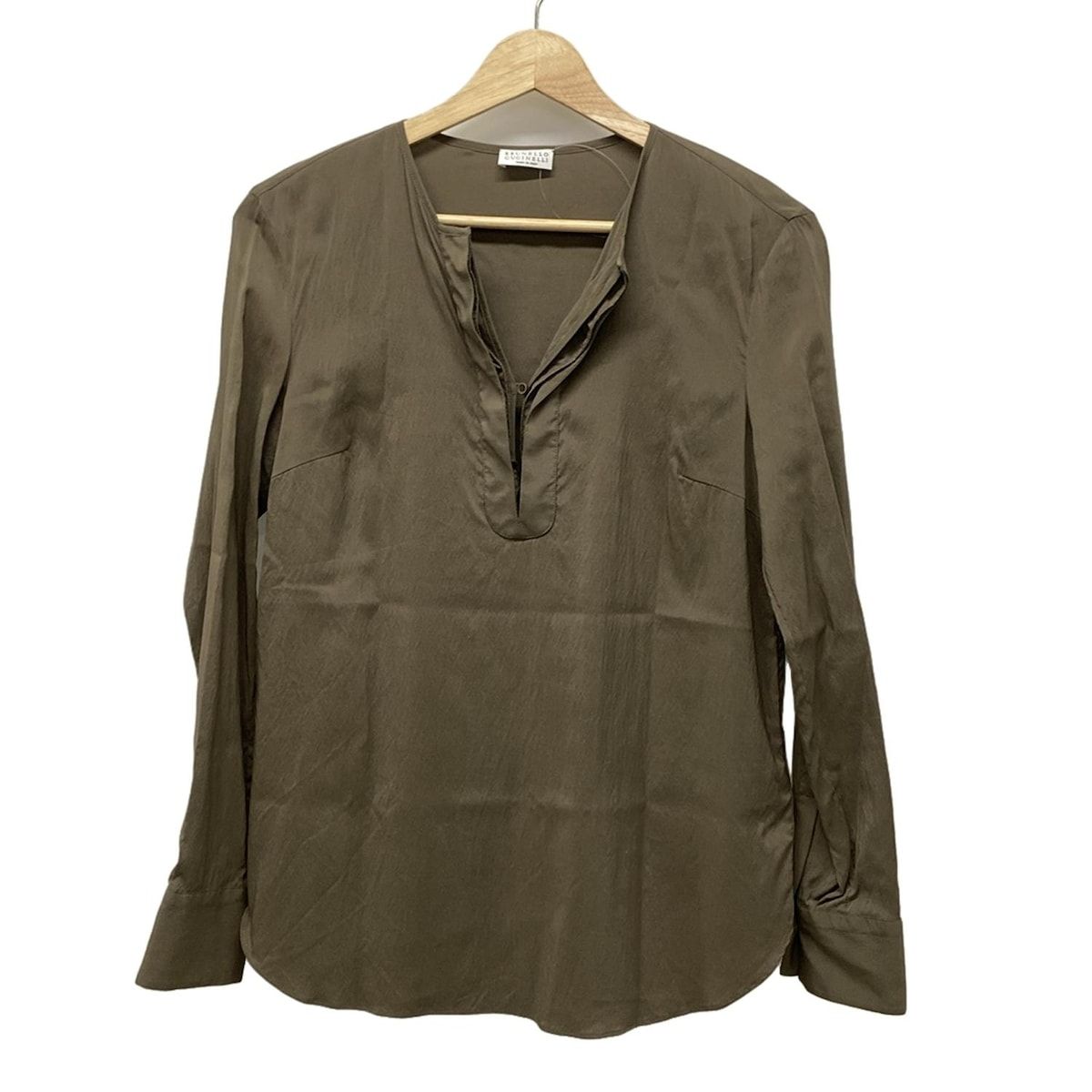 BRUNELLO CUCINELLI(ブルネロクチネリ) 長袖シャツブラウス サイズXS 