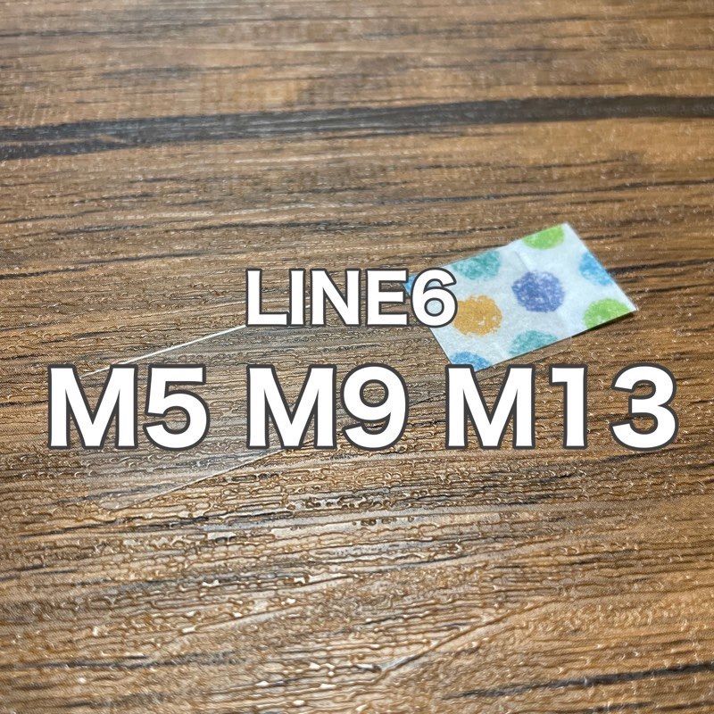 LINE6 M5 M9 M13 ギター ベース マルチエフェクター 保護フィルム
