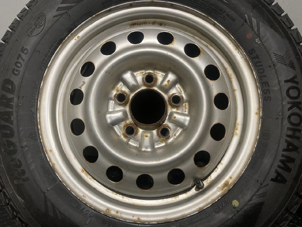 YK G075 175/80R15】スタッドレス【パジェロミニ 純正ホイール  