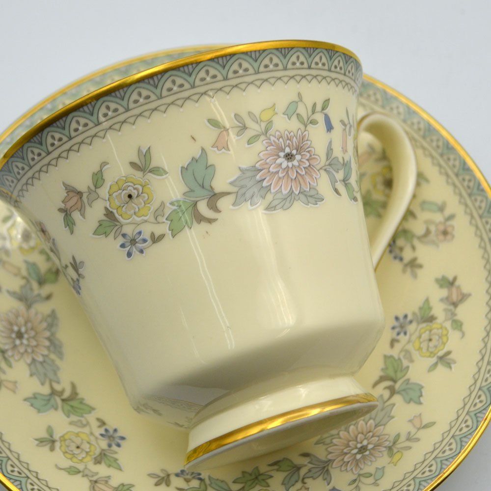 ミントン　リバートン　トリオ MINTON ミントン Minton ハドンホール グリーン カップ＆ソーサー