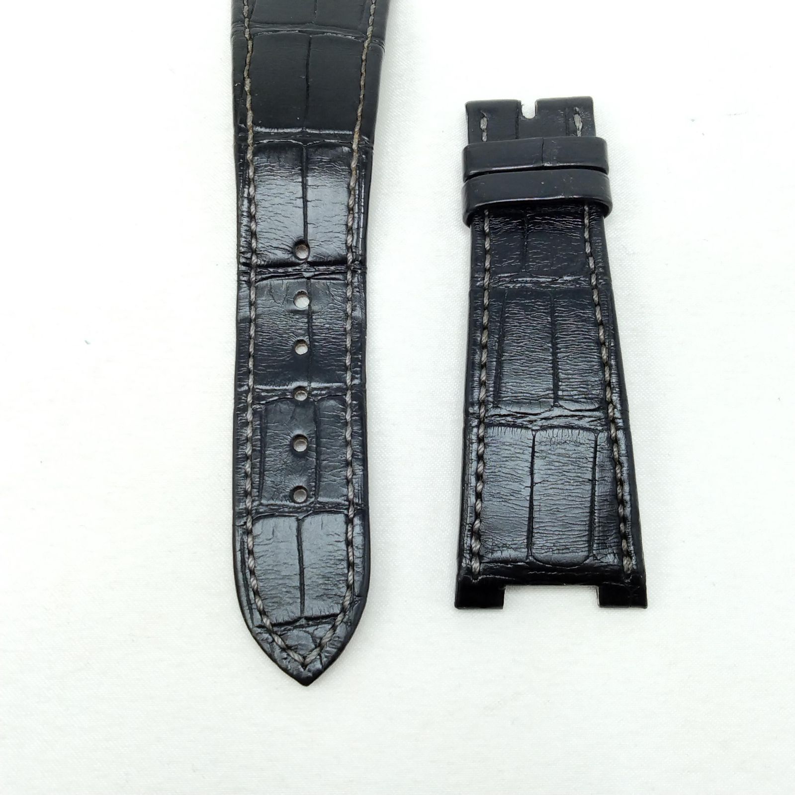 ✨️PATEK PHILIPPE✨️パテックフィリップ 時計ベルト 黒 クロコ 