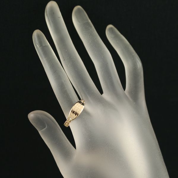 リターントゥ ティファニー　ナローリング ２P ダイヤモンド 【美品✨ 】9号 リターントゥ ティファニー ナローリング 2P ダイヤモンド 【美