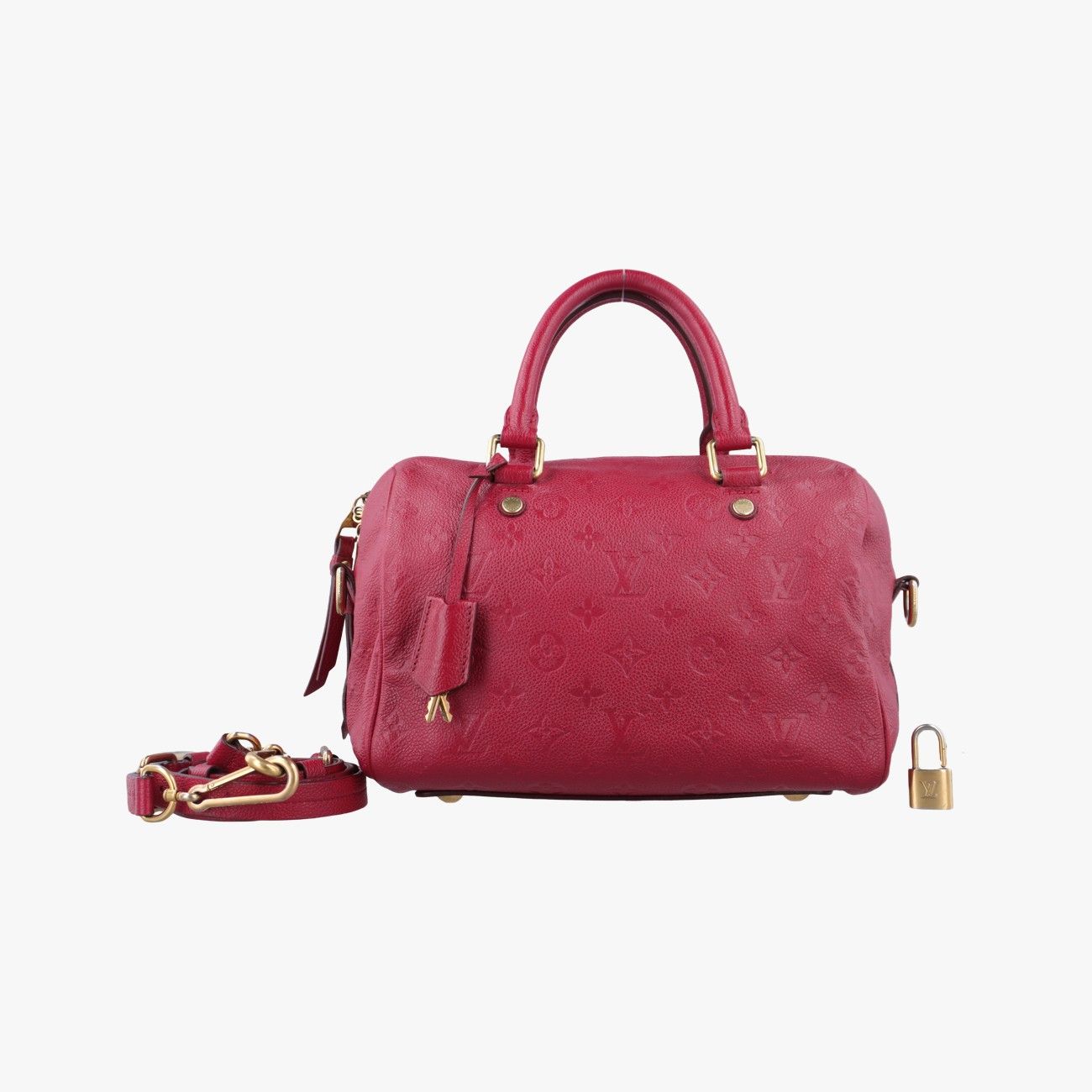 ルイヴィトンLouis Vuittonスピーディバンドリエール25 オリアン モノグラム アンプラント M40758 SP0163