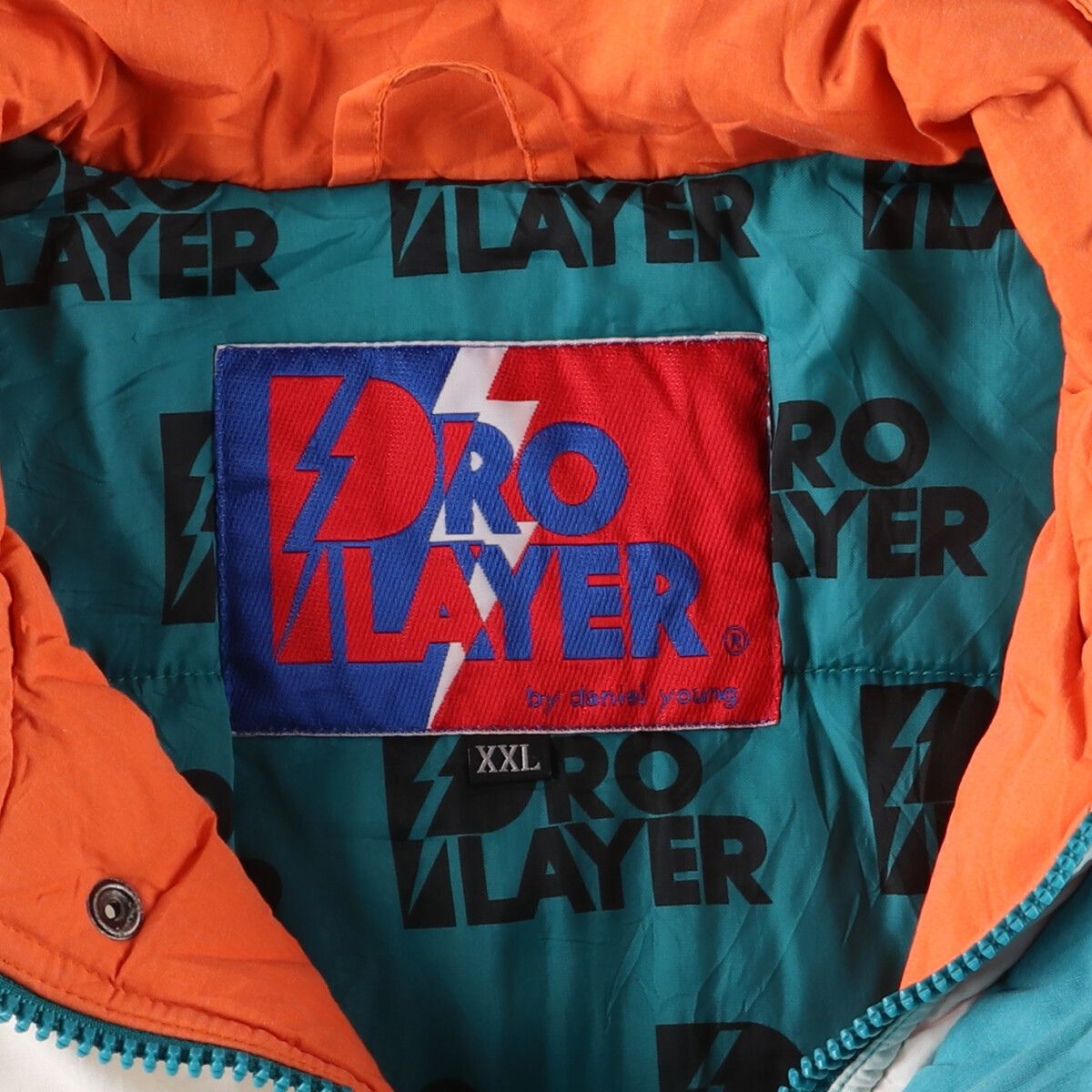 ProPlayer NFL マイアミドルフィンズ 中綿ジャケット プロプレイヤー 古着 90年代 PRO PLAYER NFL MIAMI DOLPHINS マイアミ
