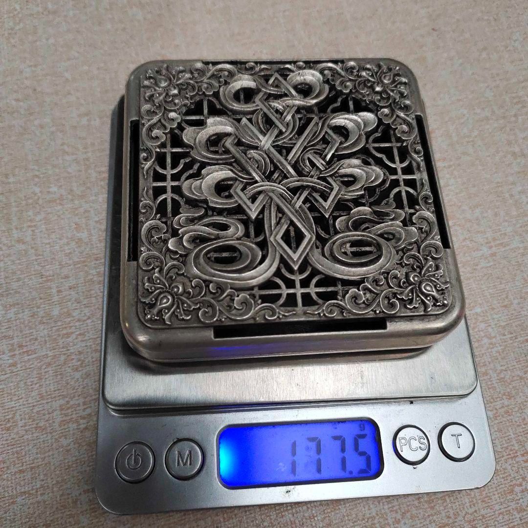 銅 細工 香炉 象蓋三層香炉 茶室 文房案頭 置物 装飾品 工芸品 銅 細工 香炉 墨盒 文房四宝 書道具文房具 装飾品 工芸品 置物