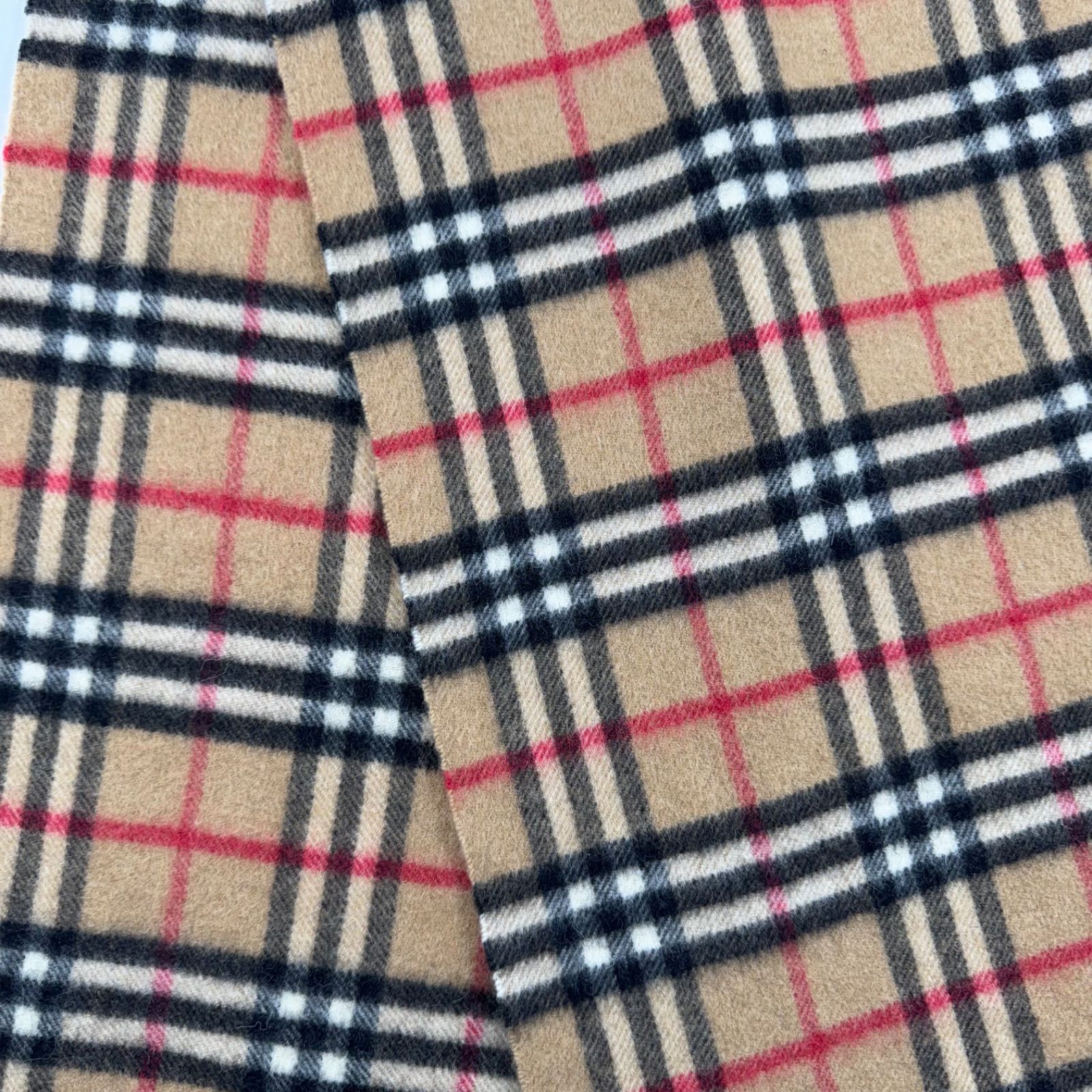 バーバリーズ マフラー ストール ノバチェック イングランド製 ユニ