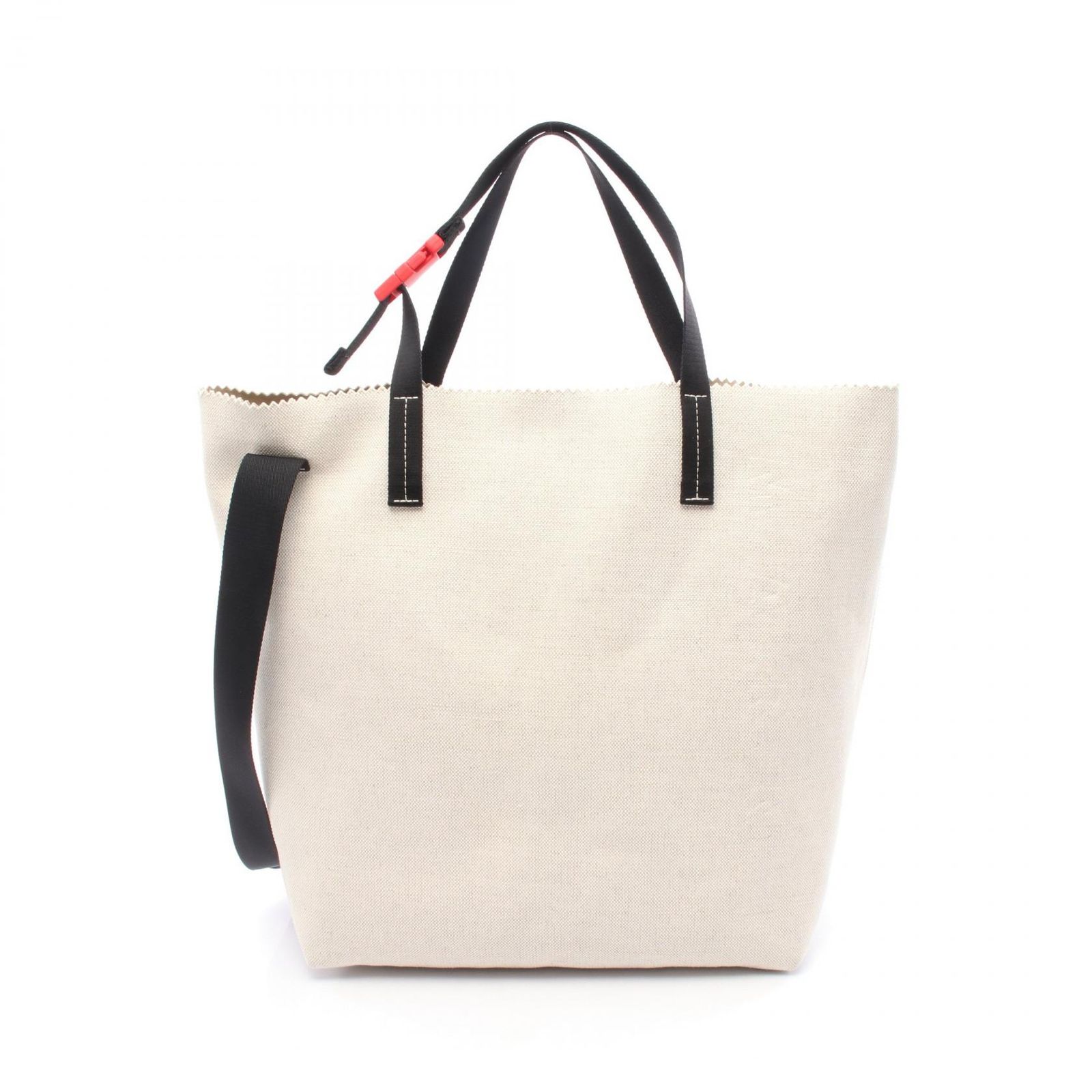 マルニ MARNI トートバッグ SHMQ0084A0 アイボリー キャンバス 2way 