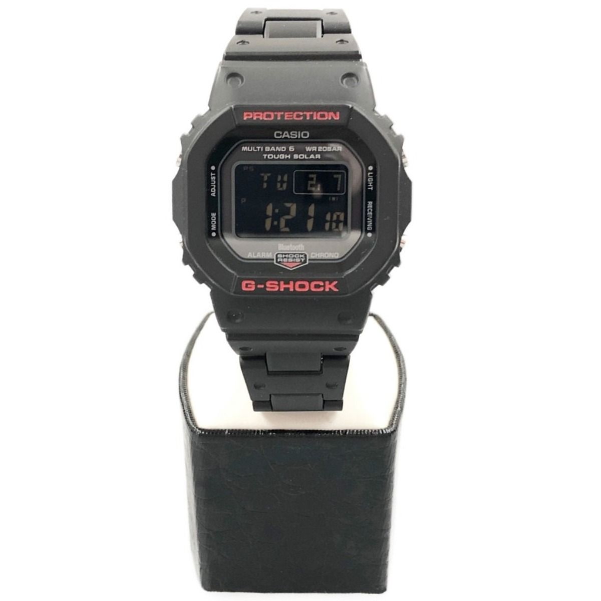 CASIO◇G-SHOCK/ソーラー腕時計/デジタル/ラバー/BLK/GW-B5600 ecou.jp