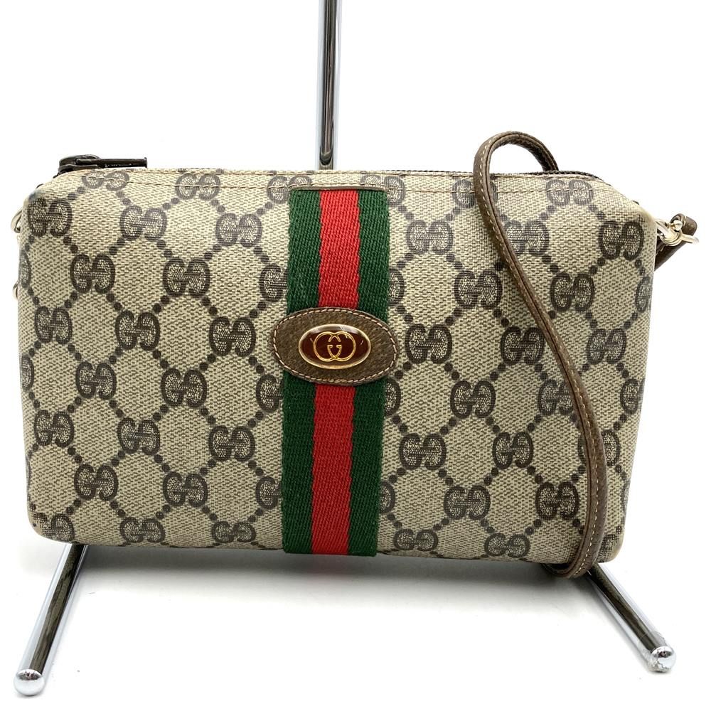 GUCCI グッチ オールドグッチ ショルダーバッグ ポシェット GGスプリーム GUCCI グッチ オールドグッチ ショルダーバッグ ポシェット GG