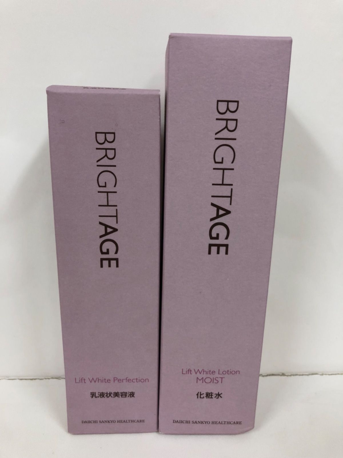 R809 ブライトエイジ BRGHTAGE リフトホワイト ローション モイスト(しっとりタイプ) 120ml、リフトホワイト パーフェクション 40g  2点セット