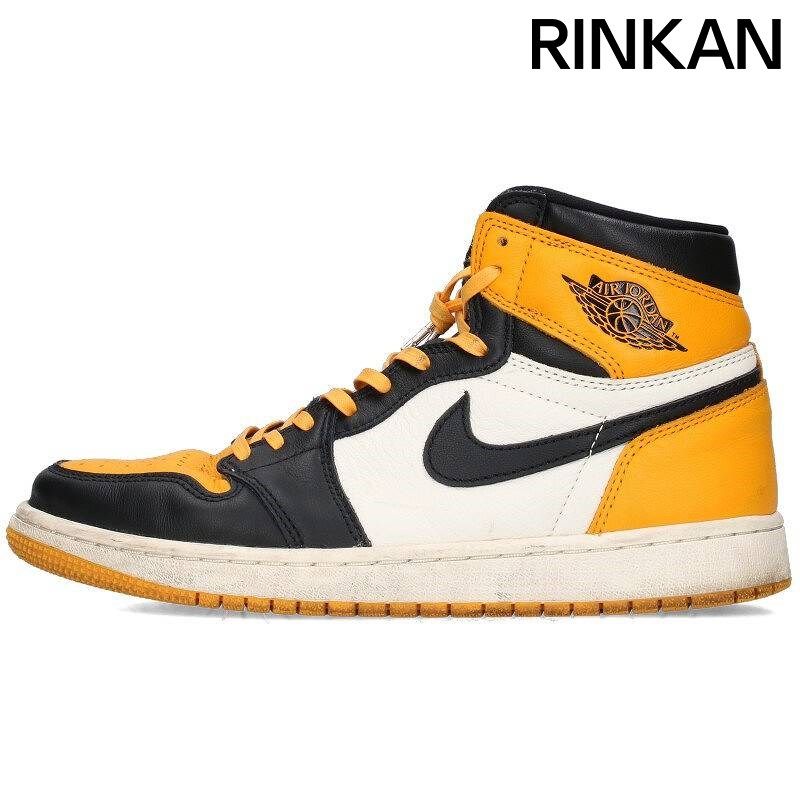 ナイキ AIR JORDAN 1 RETRO HIGH OG TAXI 555088-711 エアジョーダン1レトロハイタクシースニーカー メンズ  26.5cm - メルカリ