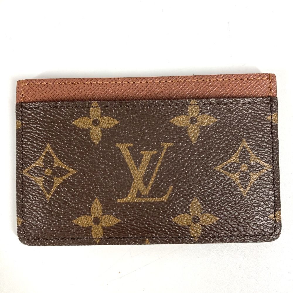 LOUIS VUITTON ルイヴィトン カードケース カードケース ポルト カルト・サーンプル M61733 モノグラムキャンバス アルマニャック ブラウン