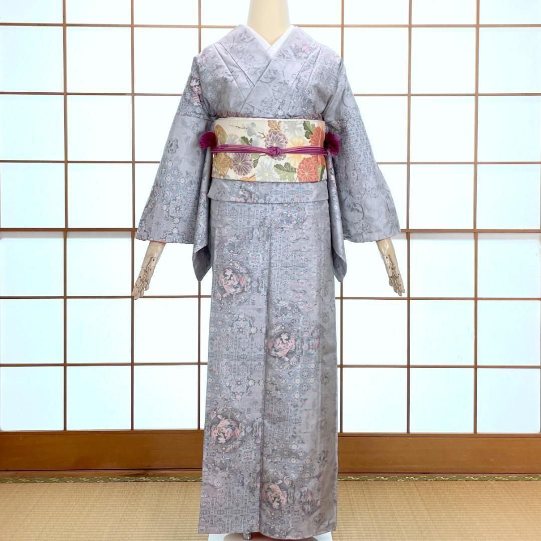 グレー 藤絹織物謹製