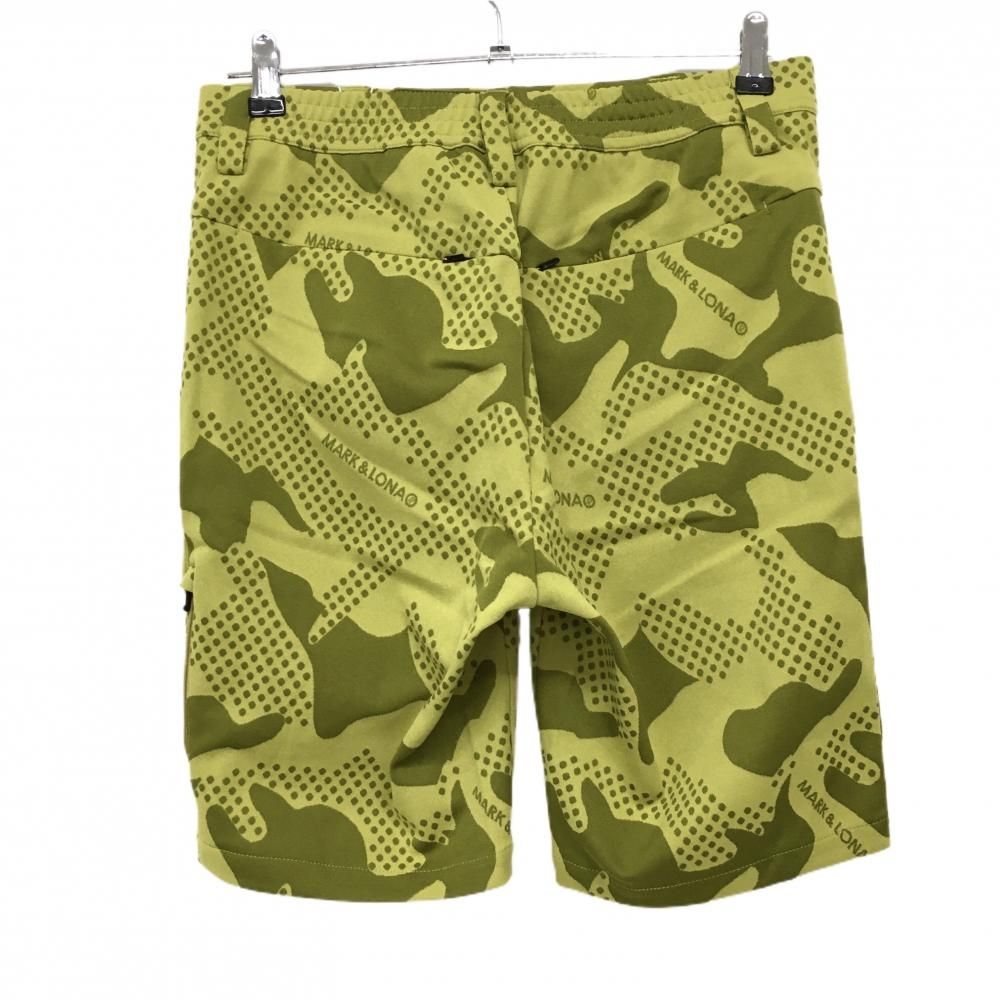 ☆SALE価格☆【新品】マークアンドロナ ハーフパンツ イエロー×カーキ