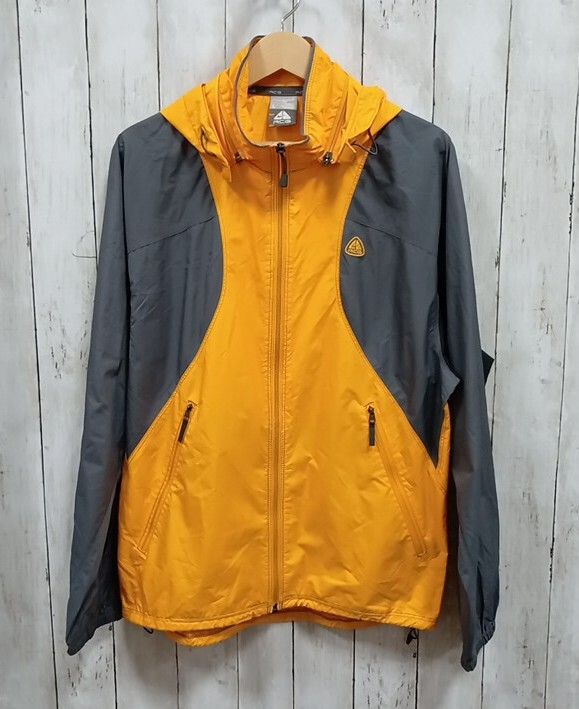 NIKE ACG ナイキ エーシージー 00s Y2K サイズL オレンジ×グレー ポリエステル