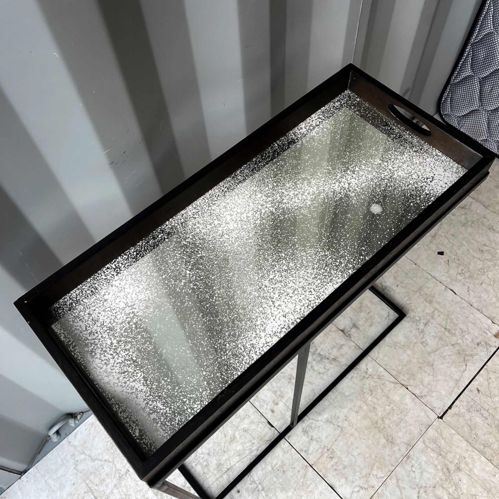 取付無料！コンランショップ エスニクラフト レクタングラートレイサイドテーブル✨ 取付無料！コンランショップ エスニクラフト レクタングラー