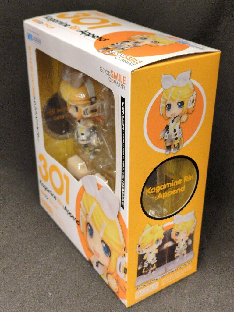 GOOD SMILE COMPANY - 301 鏡音リン・アペンド ねんどろいど グッドスマイルカンパニー ネンドロイド フィギュア 未開封品 ねんどろいど 鏡音リン・アペンド