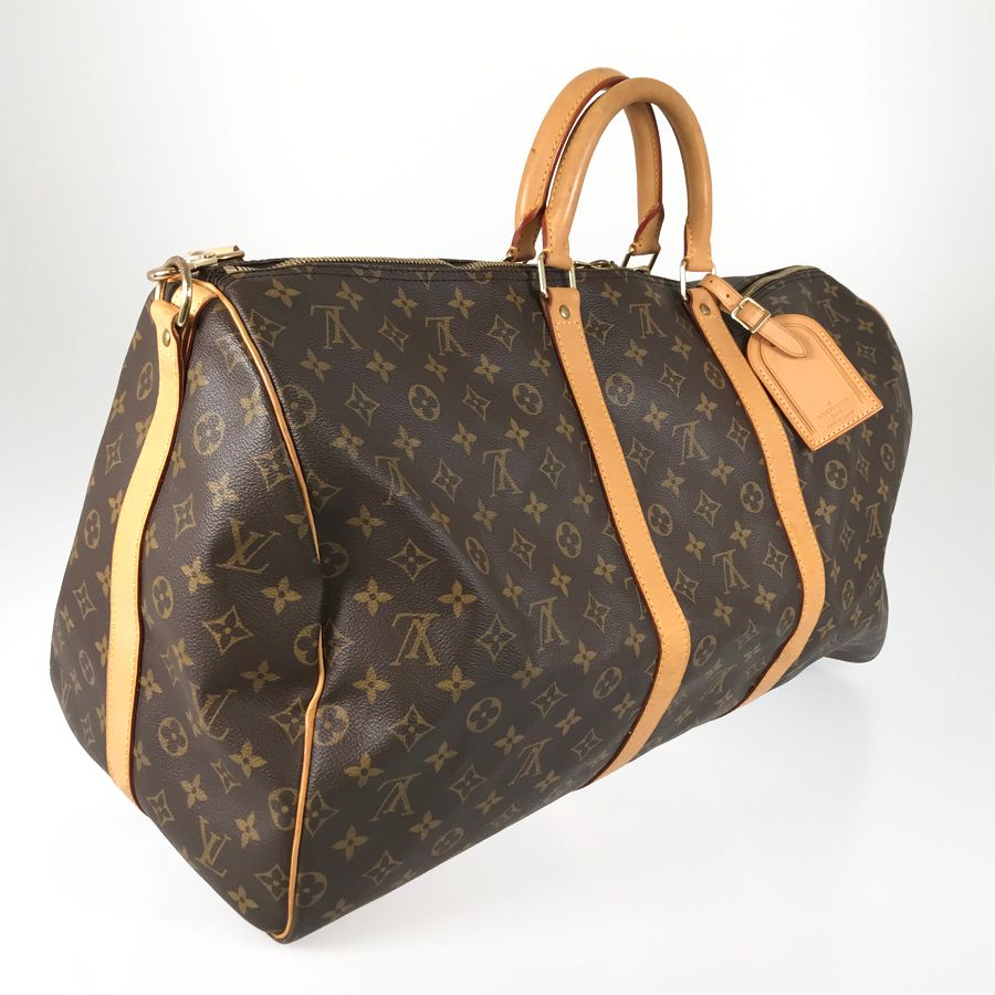 【正規商品 】 ルイ ヴィトン LOUIS VUITTON モノグラム キーポル バンドリエール 55 M41414 PVC ボストンバッグ kkd