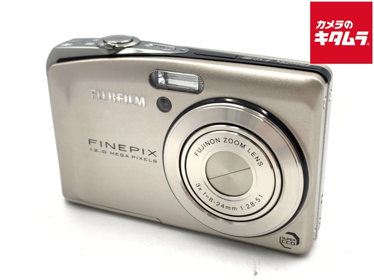 難あり品】 クリアランス フジフイルム FinePixF50fdシルバー 中古