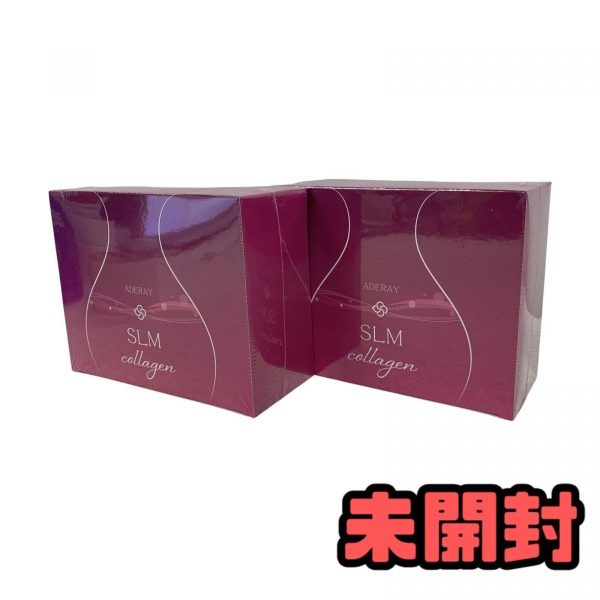 未開封 サプリメント ADERAY アデレイ SLM COLLAGEN コラーゲン 2gx90包 x2点 賞味期限2027.01 AYK842630相