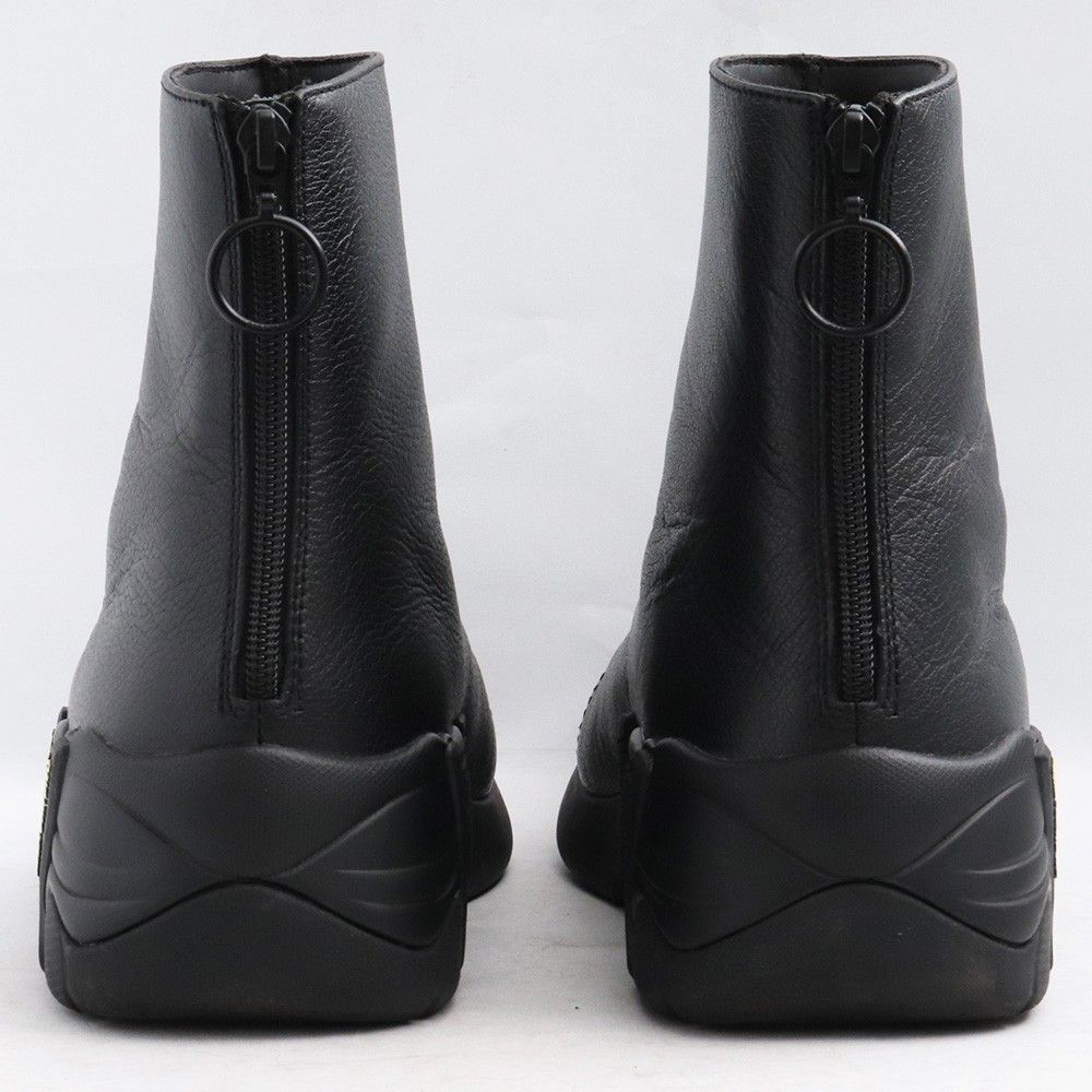 RAF SIMONS RUNNER レザーハイカットスニーカー サイズ43 - メルカリ