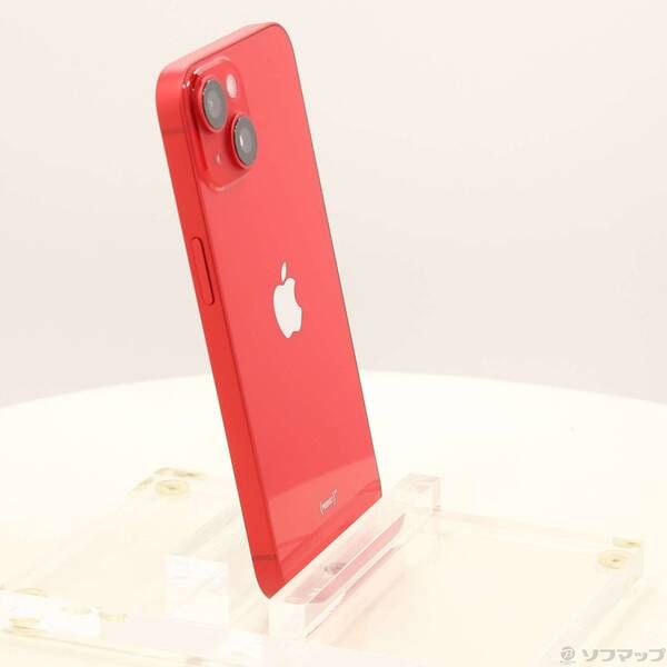 iPhone14 128GB SIMフリー レッド 美品！ 中古】iPhone14 128GB プロダクトレッド MPV93J／A SIMフリー