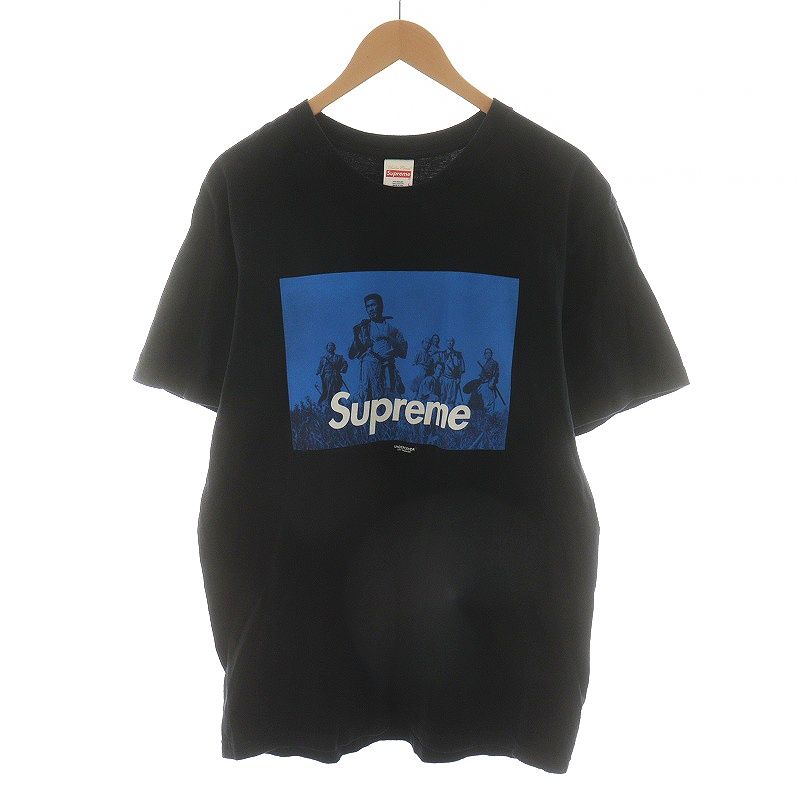 シュプリーム SUPREME × UNDERCOVER アンダーカバー 16FW Seven Samurai Tee 七人の侍 Tシャツ カットソー  半袖 L 黒 ブラック 青 ブルー /AN24 - メルカリ