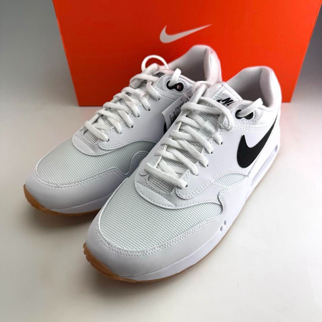 27cm ナイキ エアマックス1 ’86 OG ゴルフ ホワイト/ブラックガム 27cm ナイキ エアマックス1 '86 OG ゴルフ ホワイト/ブラック