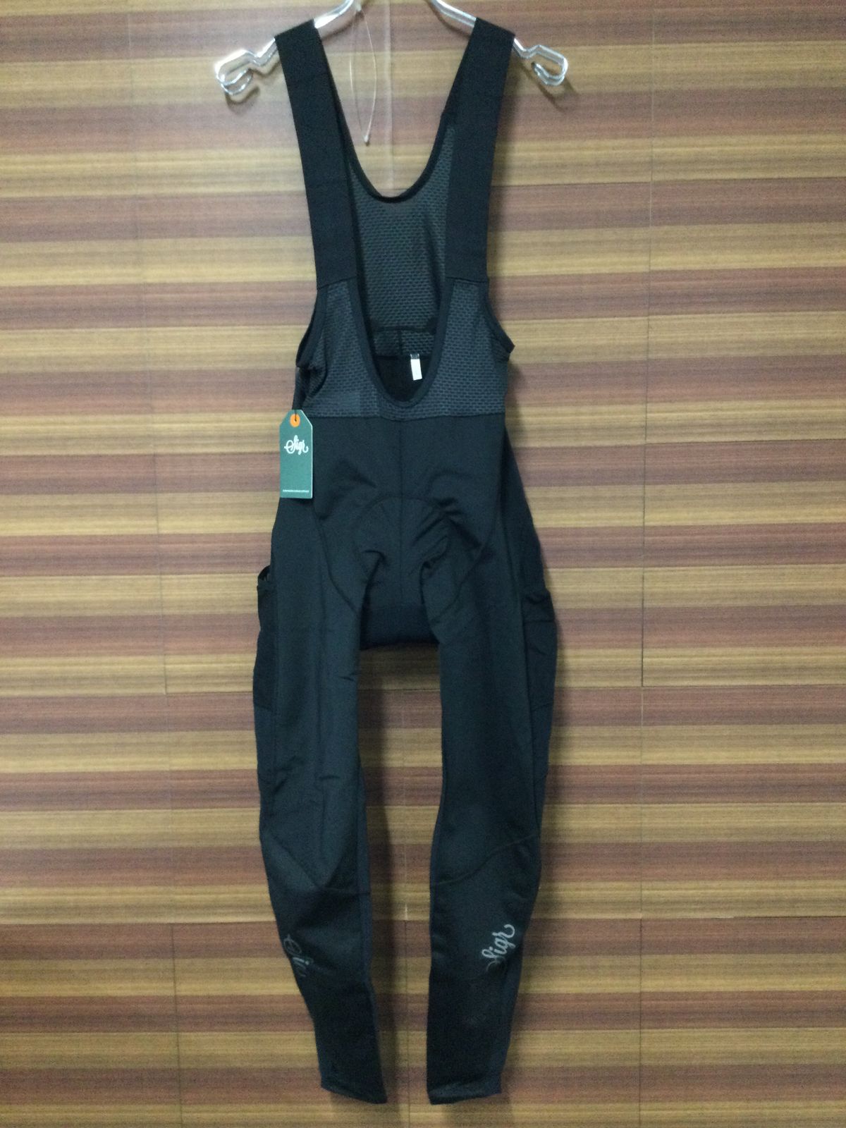 GN544 シーガ―SigrRIKSVAG92CARGOLONGMANビブタイツ黒裏起毛L