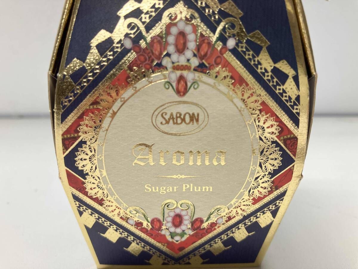 【新品未使用、限定品】SABON アロマ　シュガー・プラム 未使用品】SABON サボン Aroma sugar plum アロマ シュガー